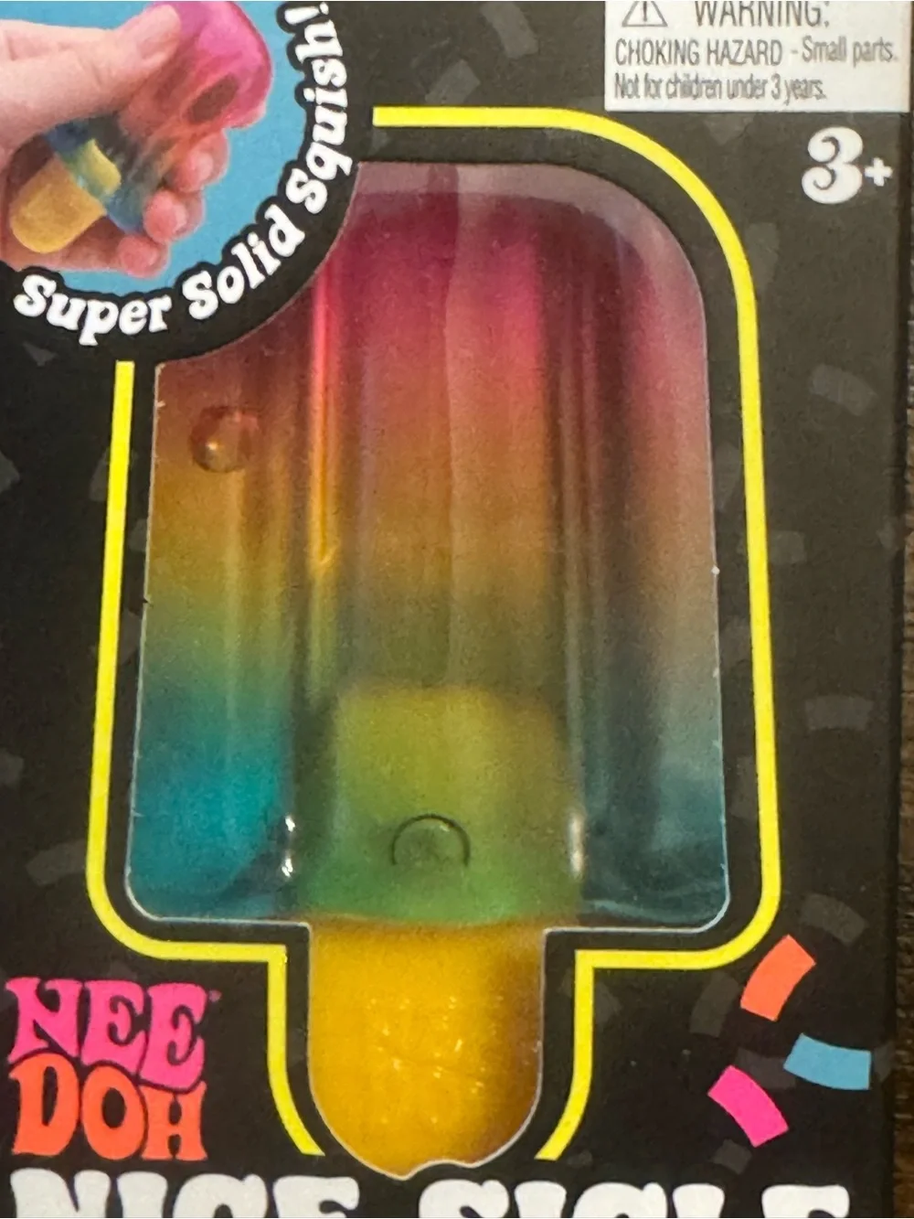 Needoh Nice-Sicle Rainbow Popsicle